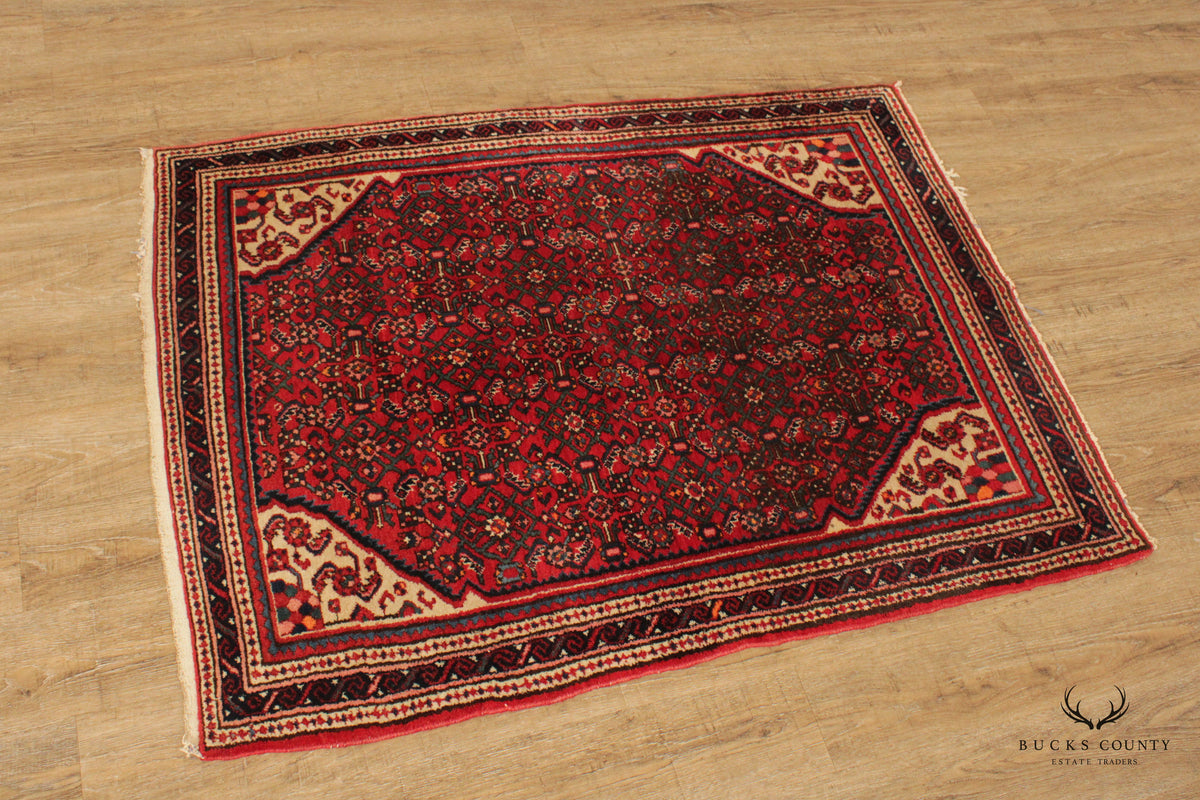 Persian Kashan Area Rug, 5' x 3'