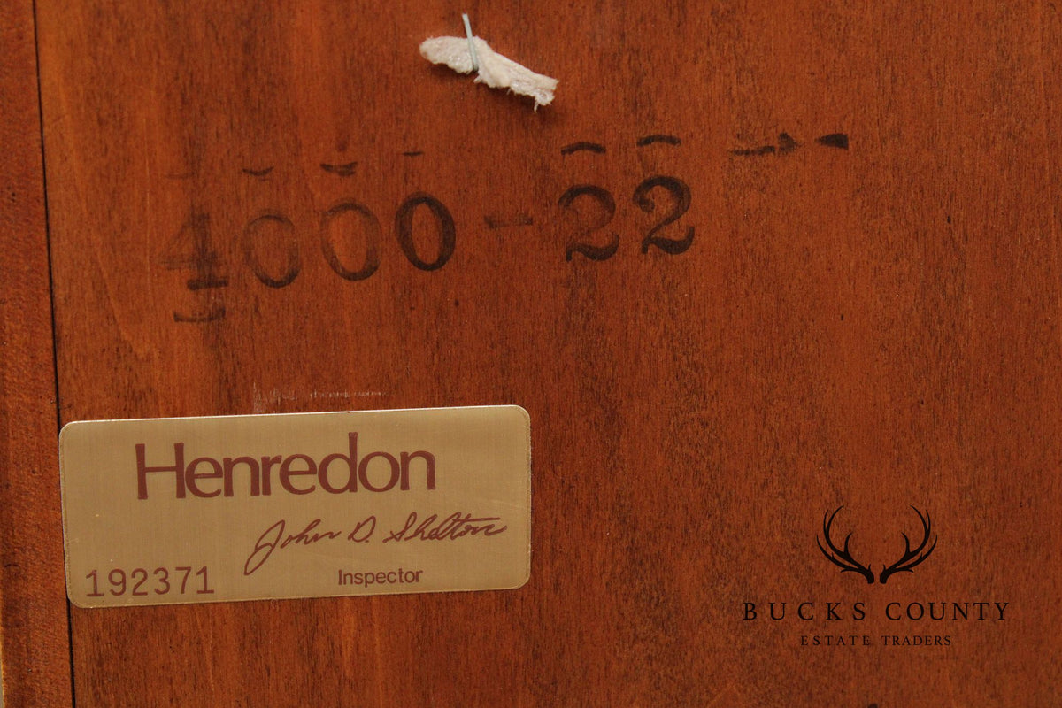 Henredon 'Folio 16' Asian Inspired Display Cabinet