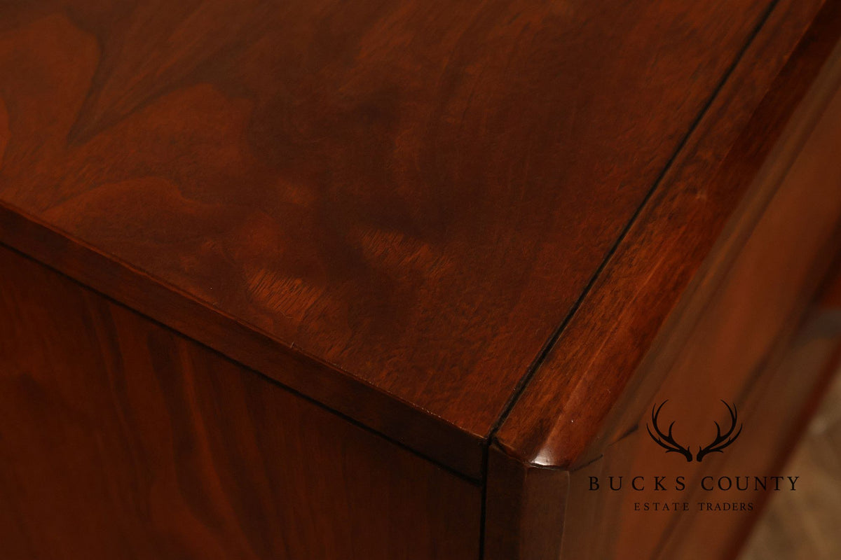 Mid Century Modern Two-Drawer Nightstand