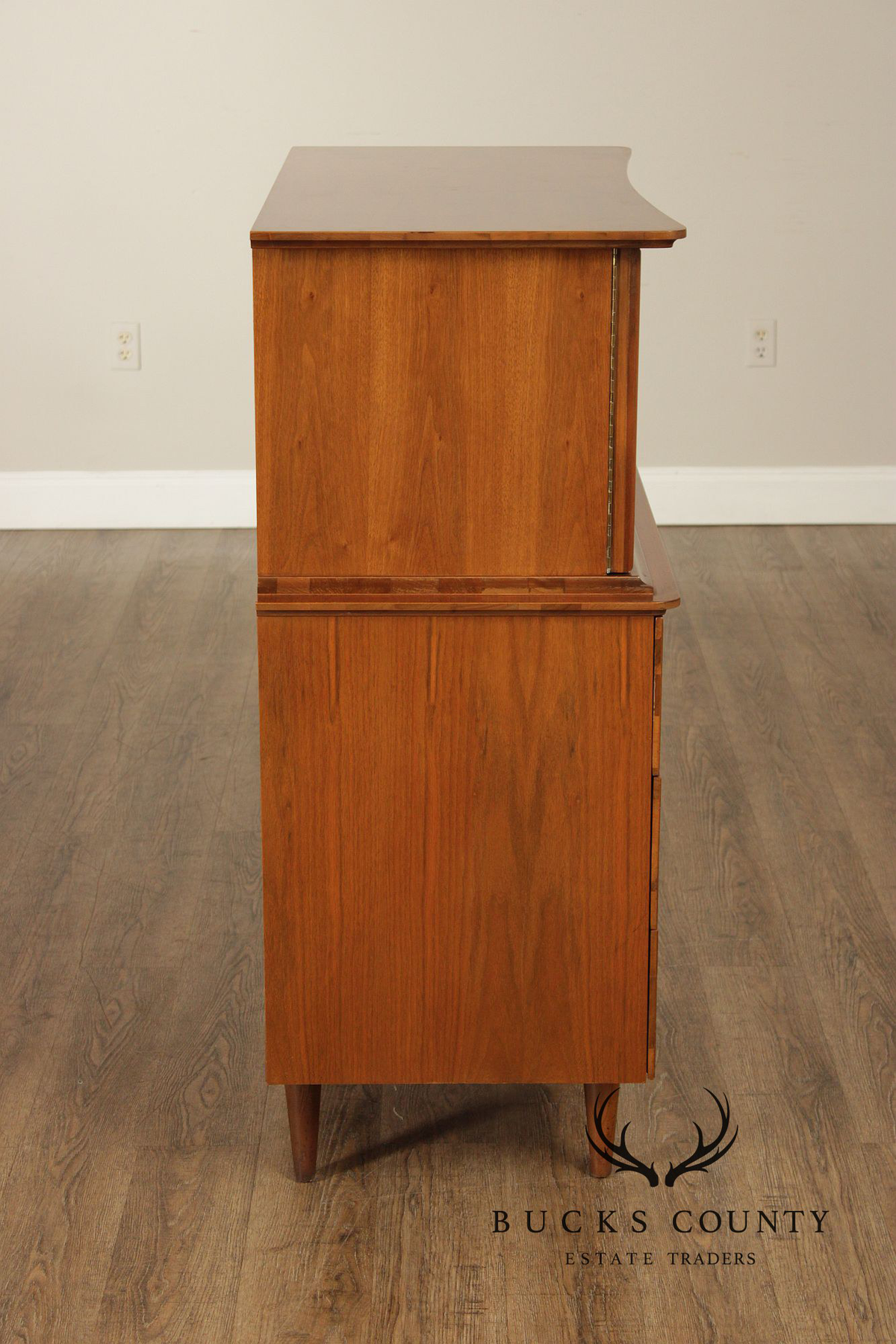 Mid Century Modern Walnut Gentleman's Chest