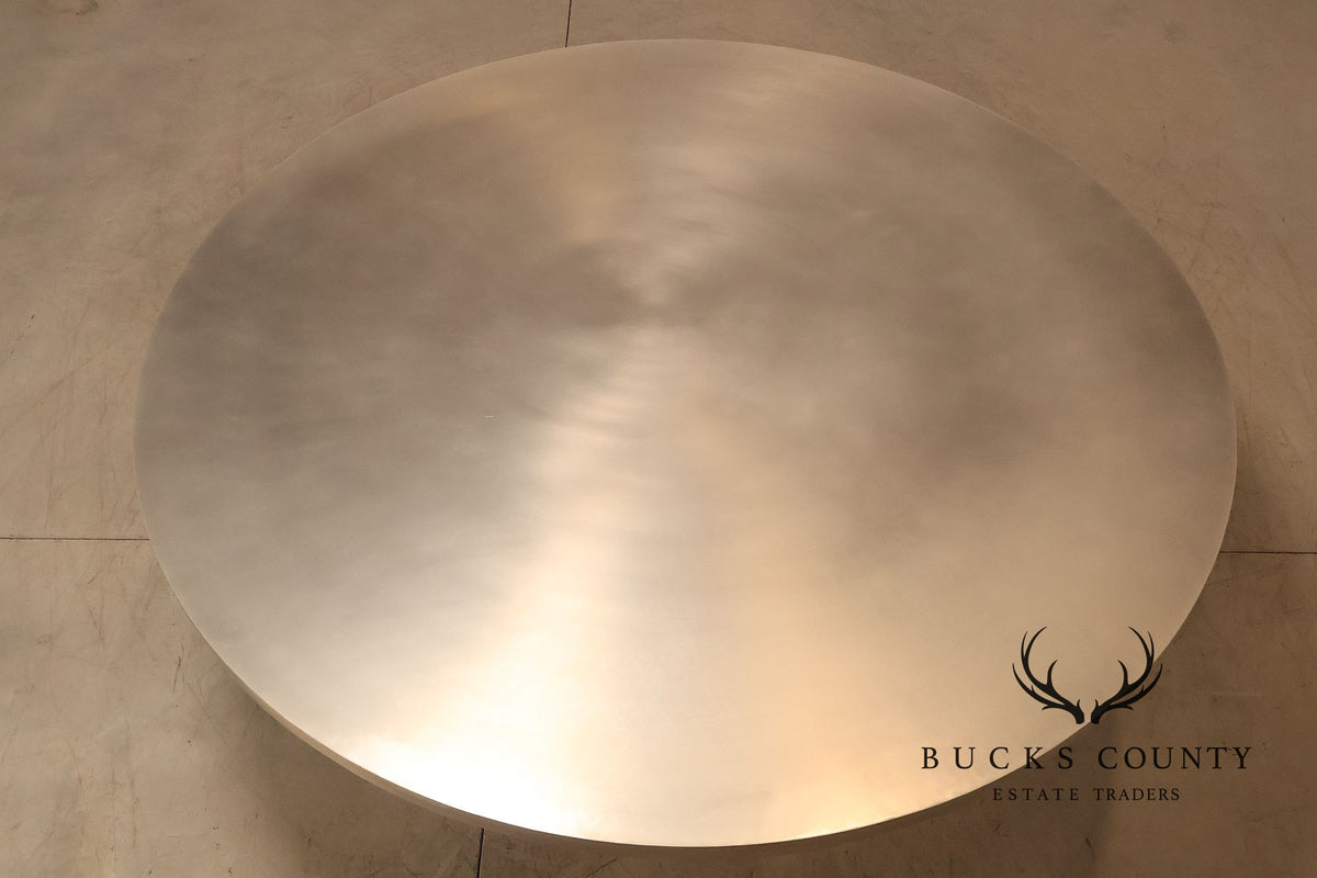 Restoration Hardware '1940s Belgian Metal' Dining Table