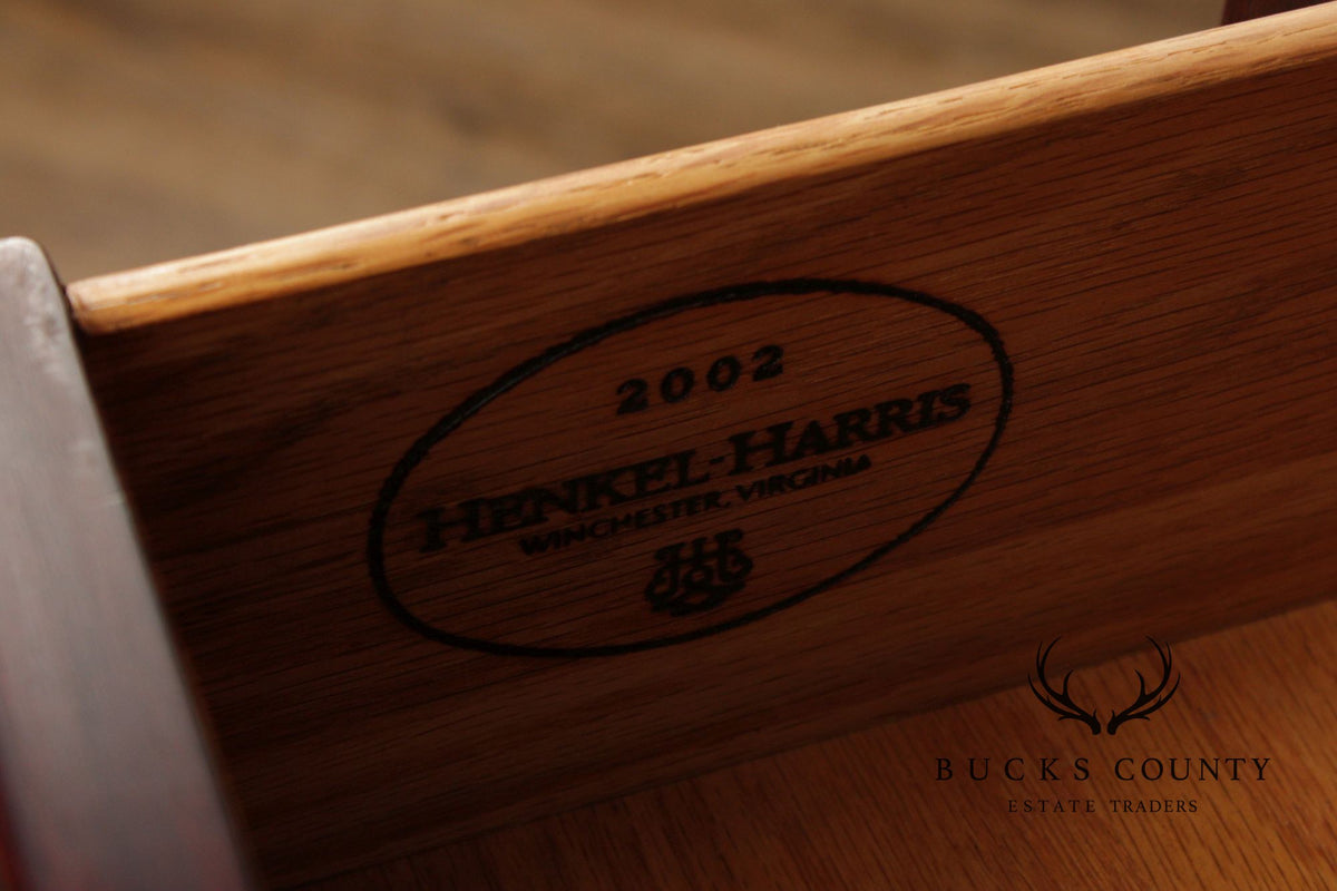 Henkel Harris Mahogany Bombe Armoire Cabinet