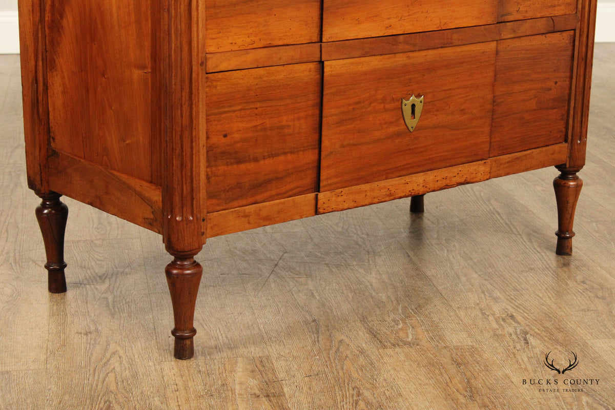 Antique French Directoire Style Walnut Chest of Drawers