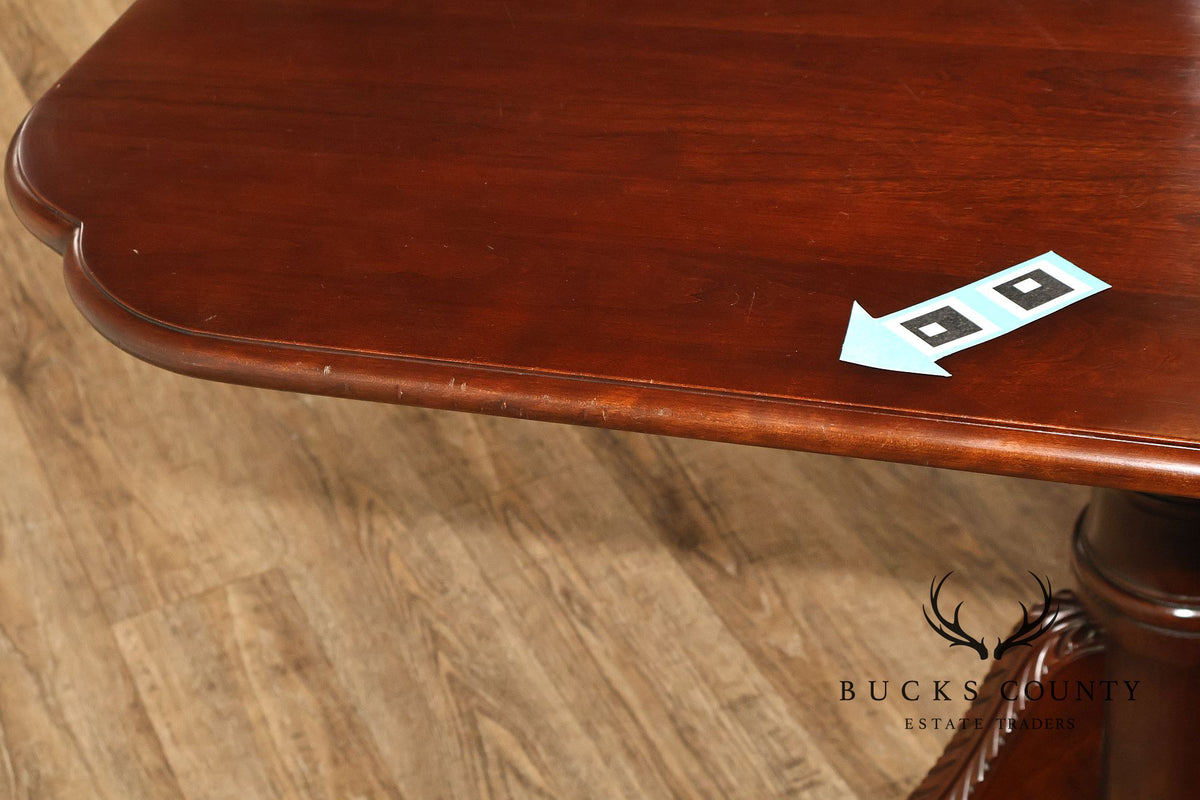 Statton Cherry Double Pedestal Dining Table