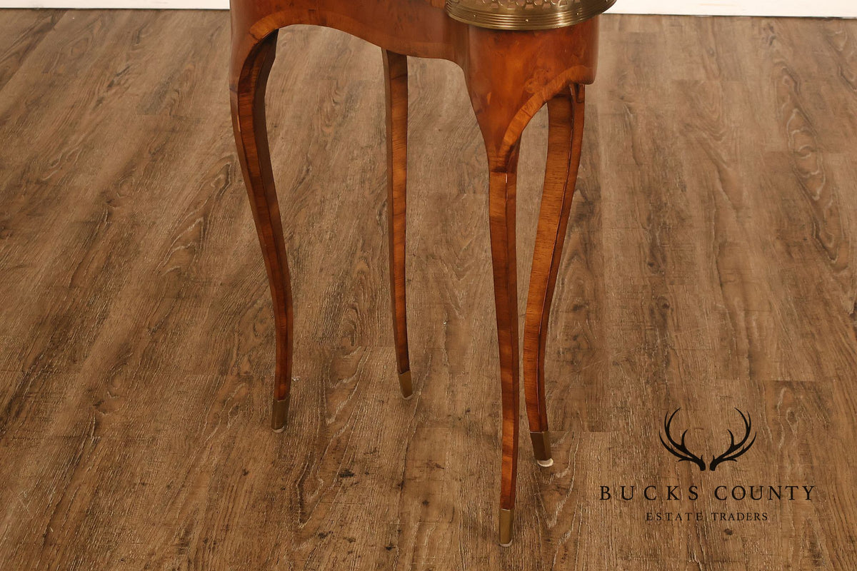 Maitland Smith French Louis XV Style Kidney Table