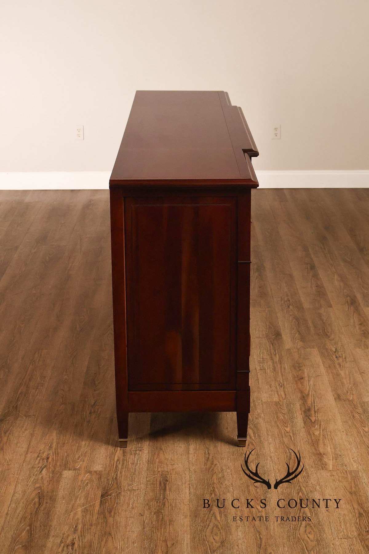 French Directoire Style Cherry Four-Door Sideboard