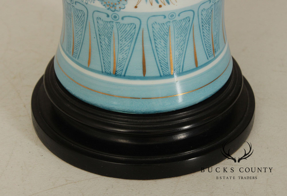 Marbro Lamp Company Asian Style Porcelain Table Lamp