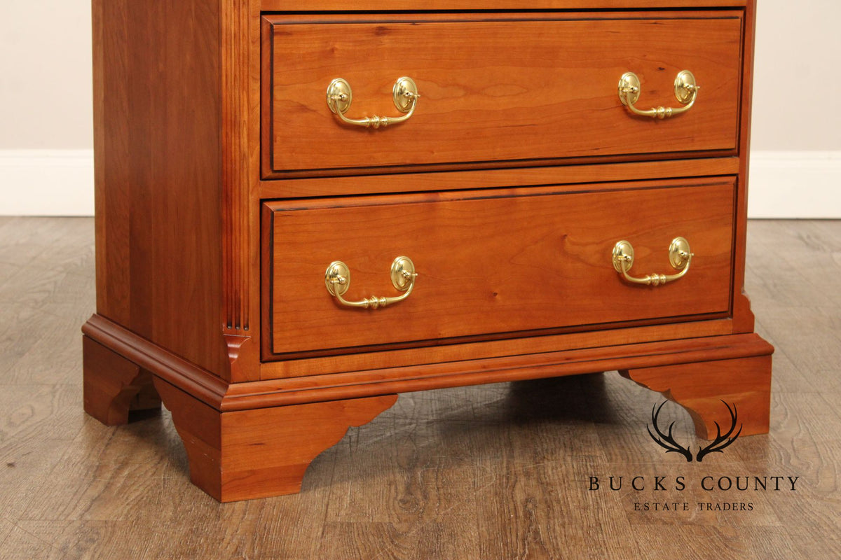 Harden Chippendale Style Cherry Chest of Drawers