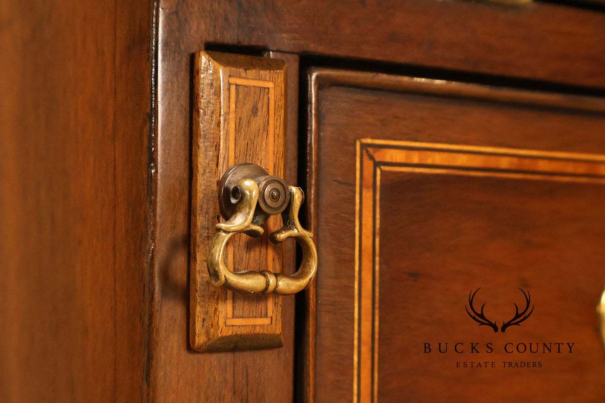 Kittinger Georgian Style Mahogany Secretary Bookcase