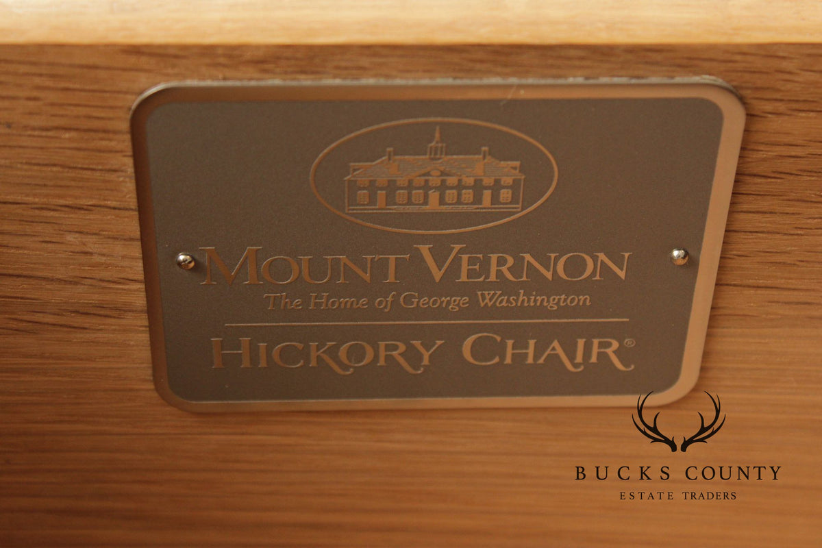 Hickory Chair 'Mount Vernon' Mahogany Serpentine Chest Of Drawers