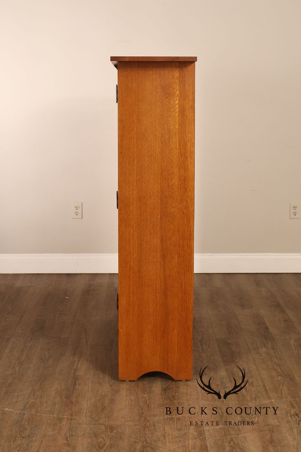 Stickley Harvey Ellis Mission Oak Inlay Bookcase