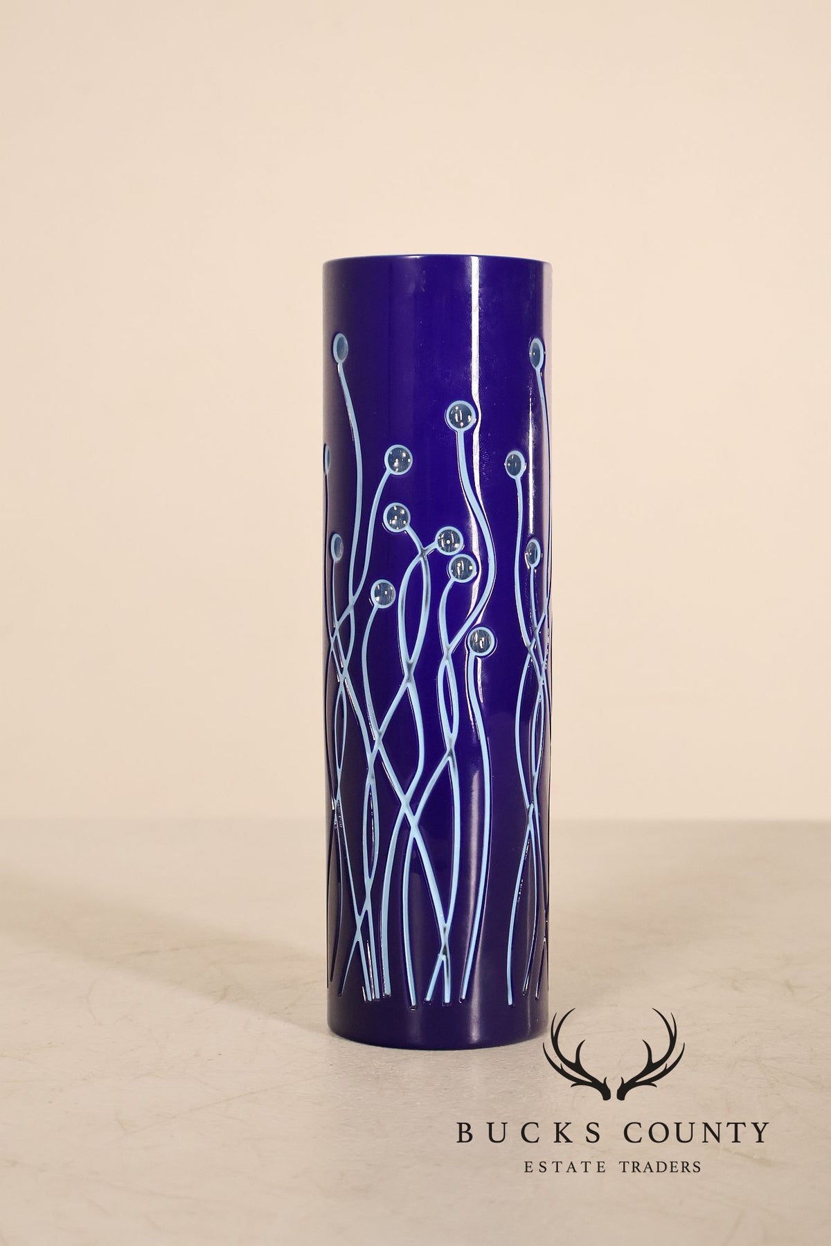 Wedgwood 'Neptune' Blue Vase