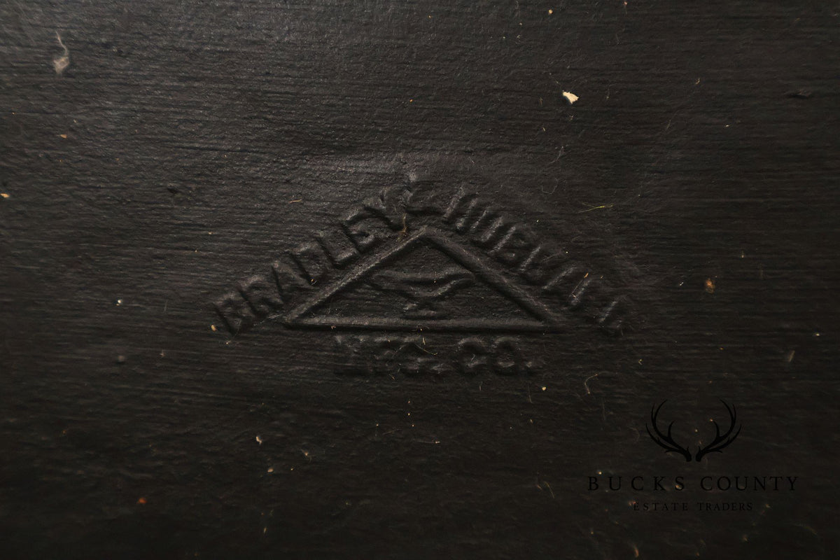 Bradley & Hubbard Fireplace Poker and Stand