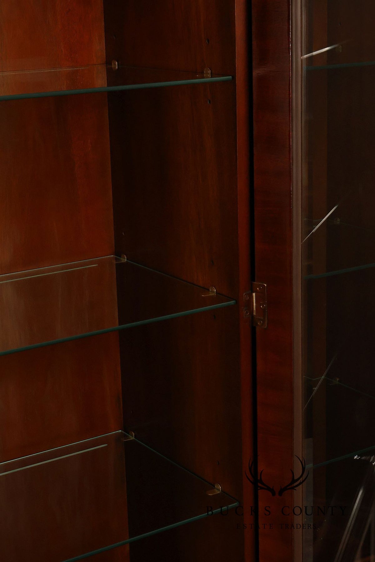 Councill Craftsmen Mahogany Breakfront China Cabinet