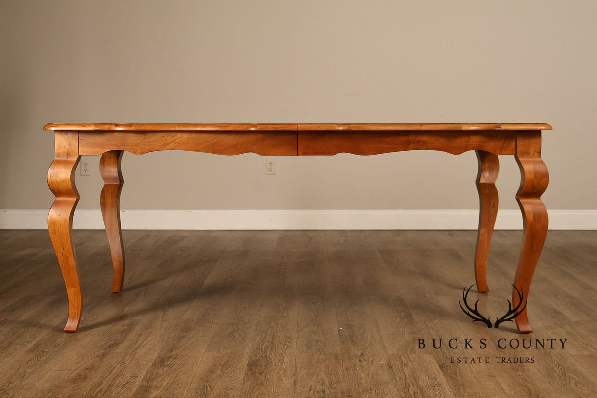 Ethan Allen 'Legacy' French Country Style Expandable Dining Table
