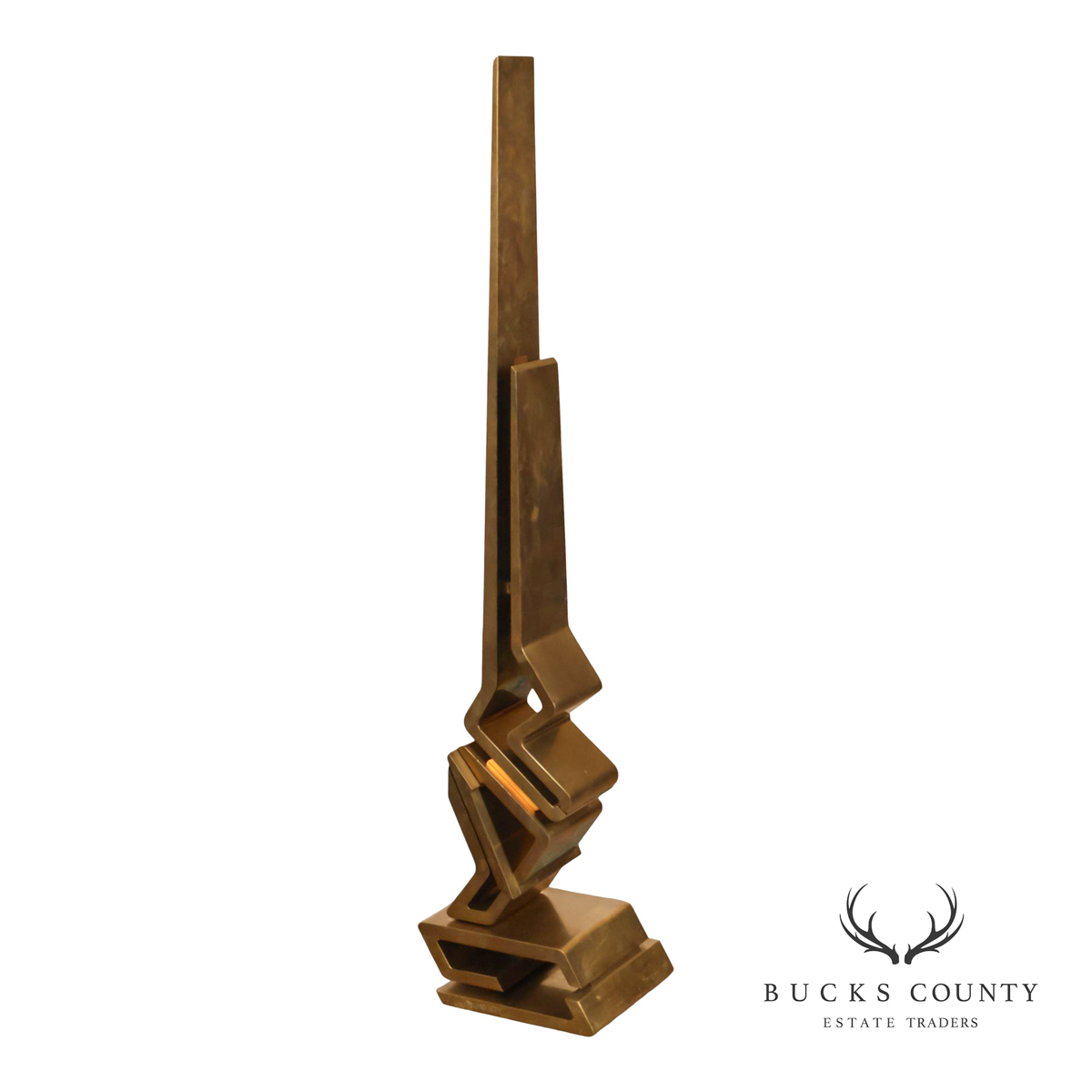 Giorgio Zennaro Modern Style Brass Sculpture “Forme Concrescenti”