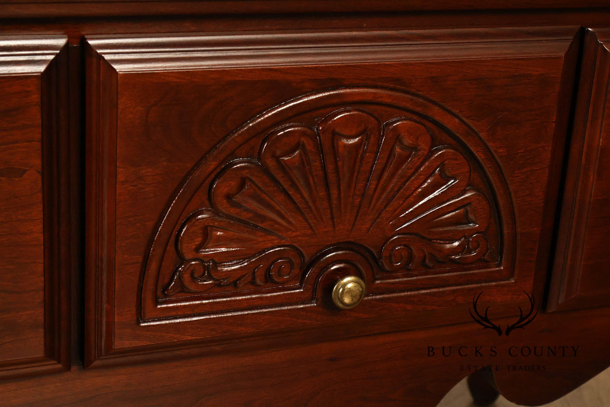 Sumter Cabinet Co. Queen Anne Style Cherry Highboy Dresser