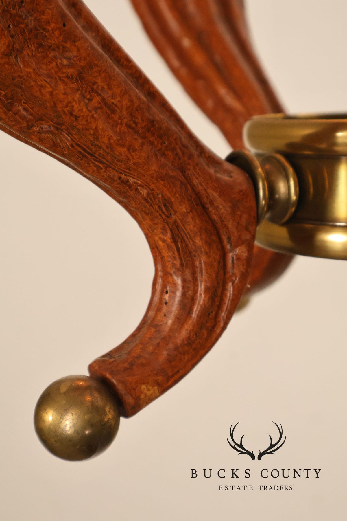 Chapman Horn Four Light Chandelier
