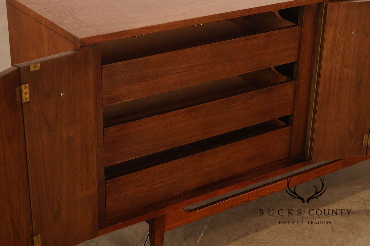 American of Martinsville Mid-Century Modern Walnut Dresser