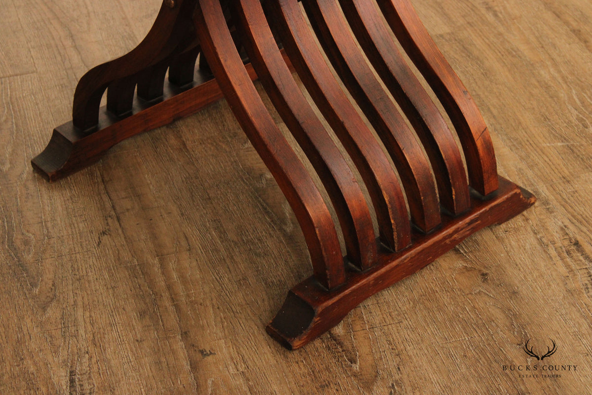 Italian Renaissance Revival Style Savonarola Side Chairs