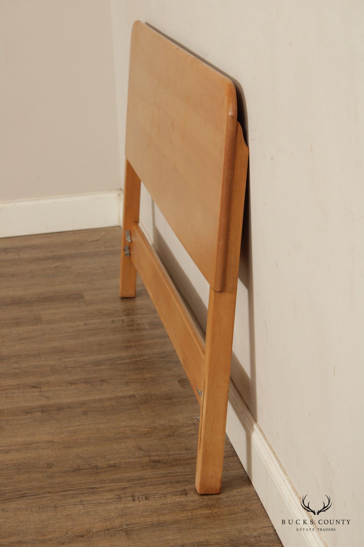 Mid Century Modern Maple Full Size Headboard