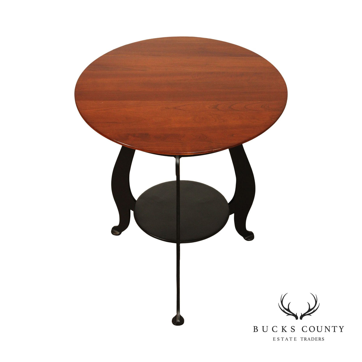 Ethan Allen Transitional Style Cherry Top End Table