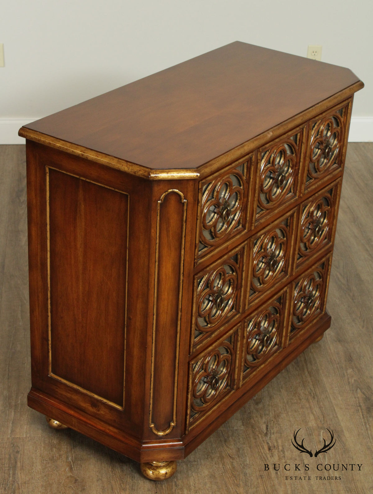 John- Richard Spanish Baroque Style 3 Drawer Chest