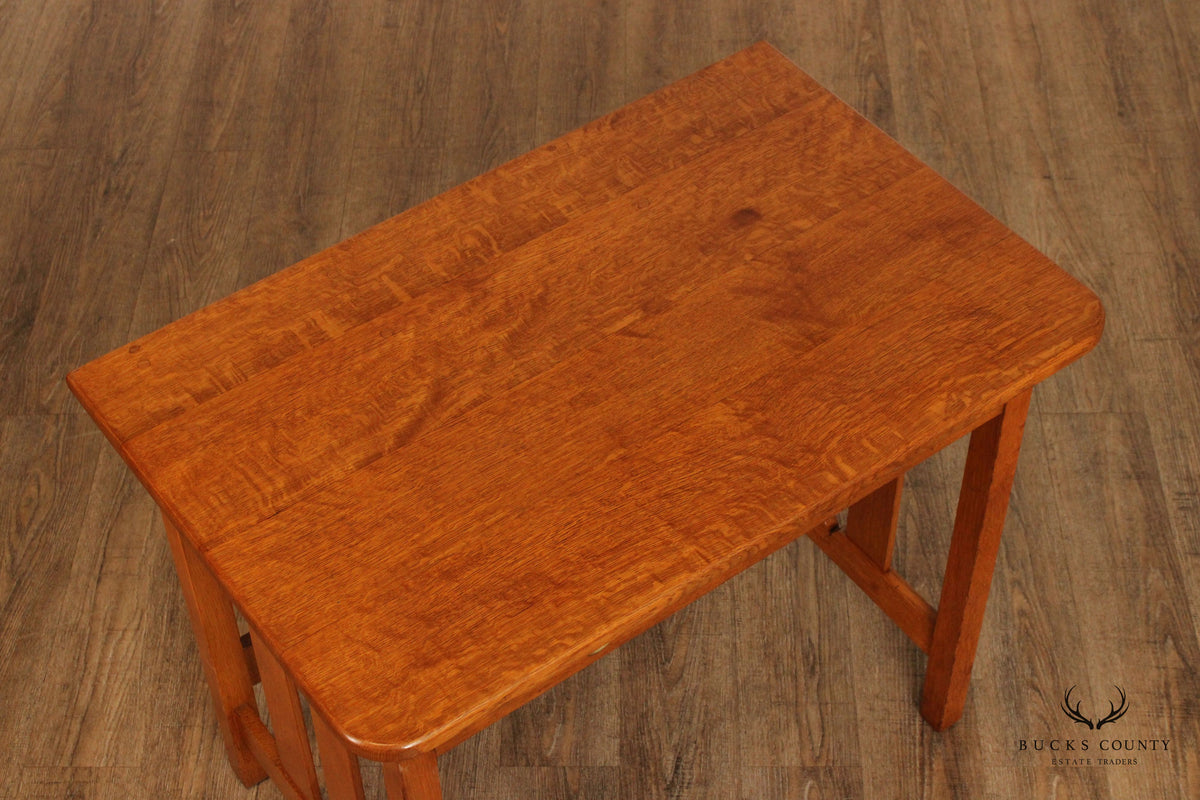 Stickley Brothers Antique Mission Oak Writing Desk