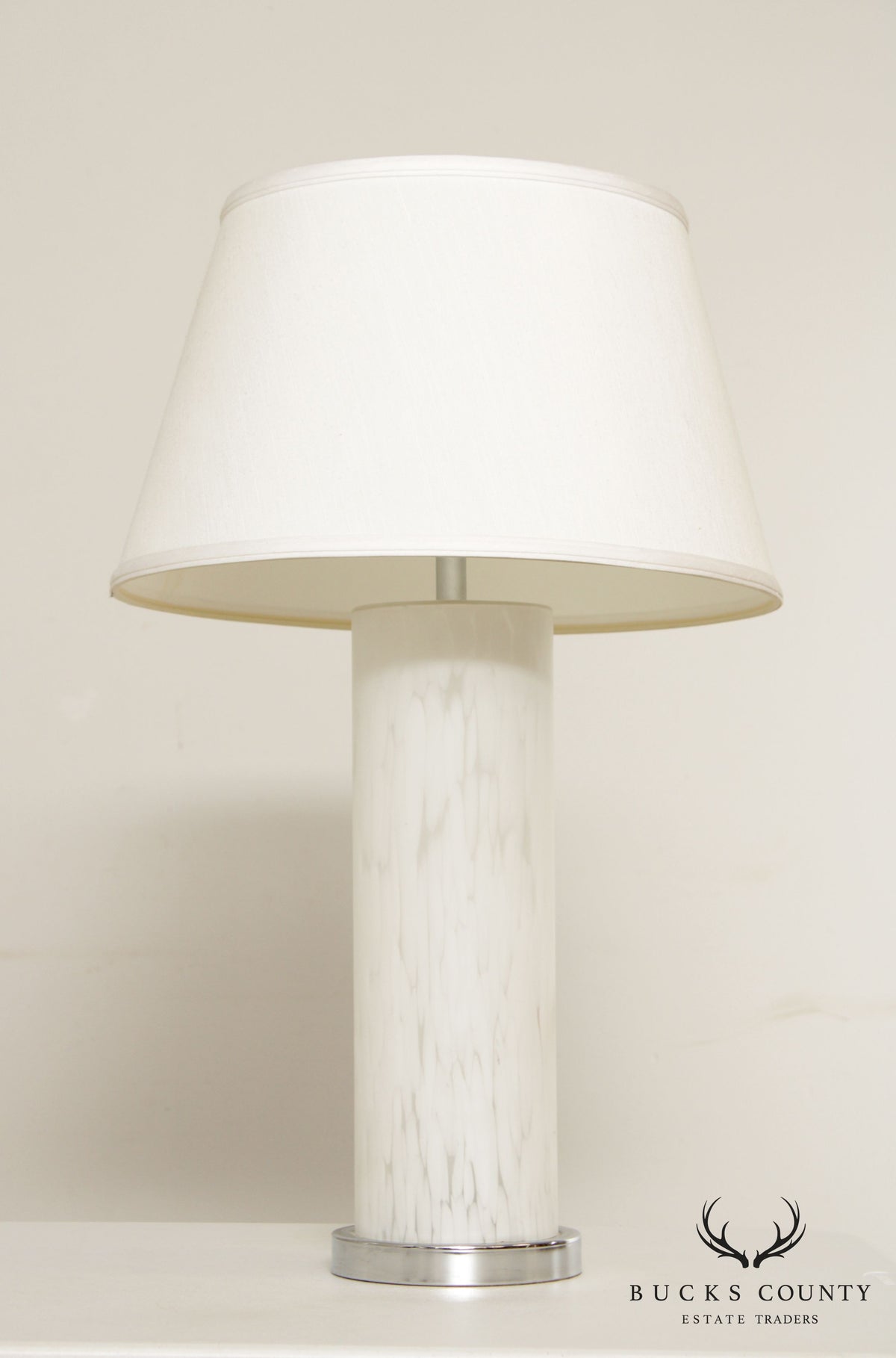Mid Century Modern Art Glass Table Lamps
