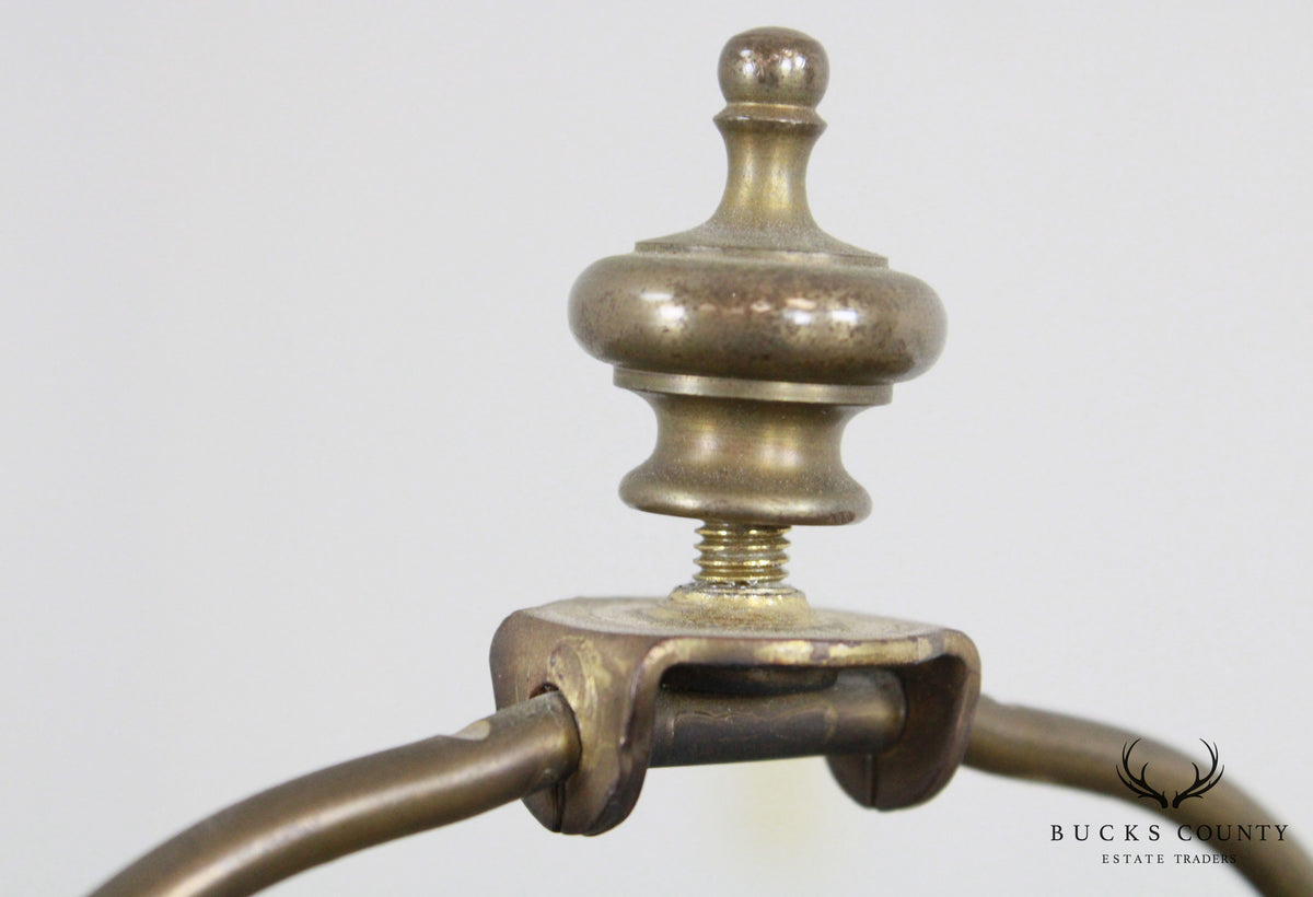 "Vieux Cognac" Bottle Table Lamp Bronze Colored Base Mid Century Modern