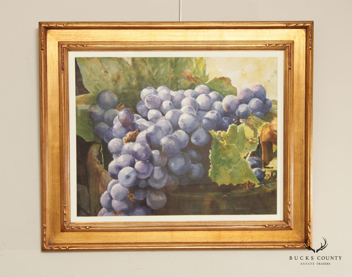 Fruit Still Life Limited Edition Art Print by Eva Ramanuska