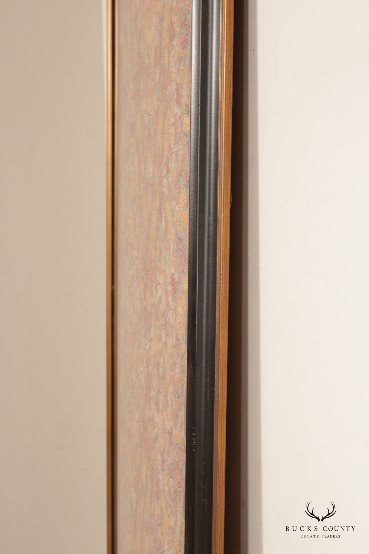 Kashmiri Style Hand Embroidered Crewel Framed Textile