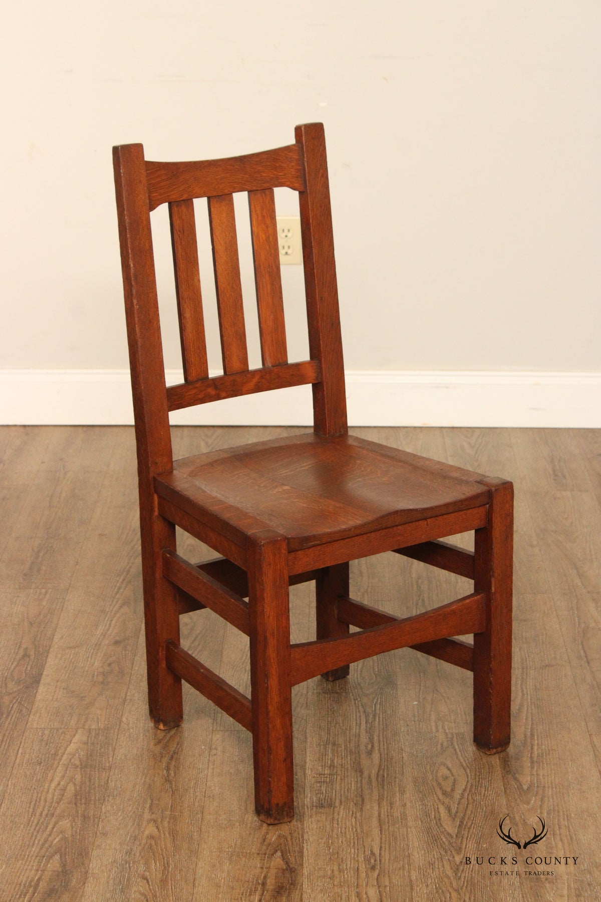 Stickley Brothers Quaint Furniture Mission Oak Side Chair
