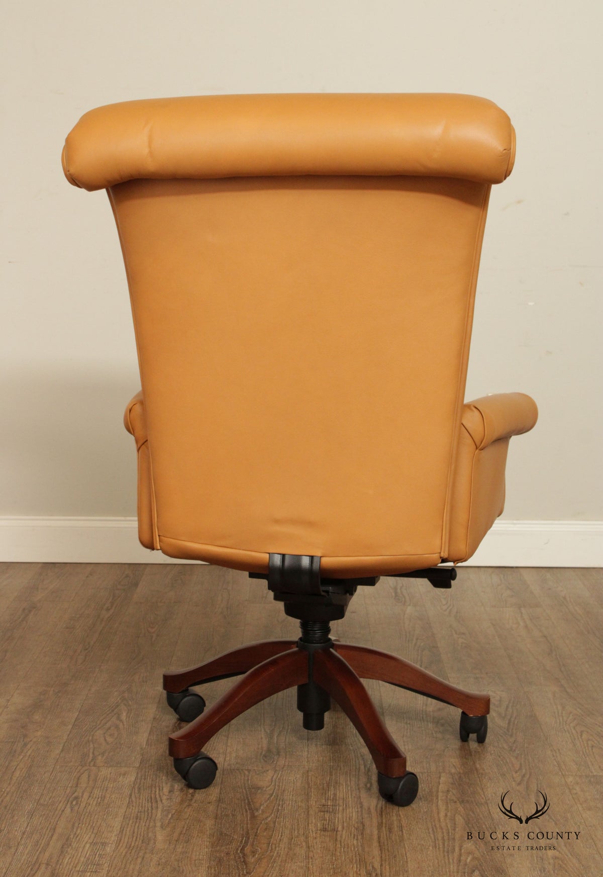 Leathercraft Tufted Leather Executive Office Armchair (J)
