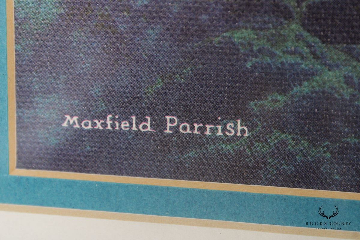 Maxfield Parrish Framed 'New Moon' Giclee Print