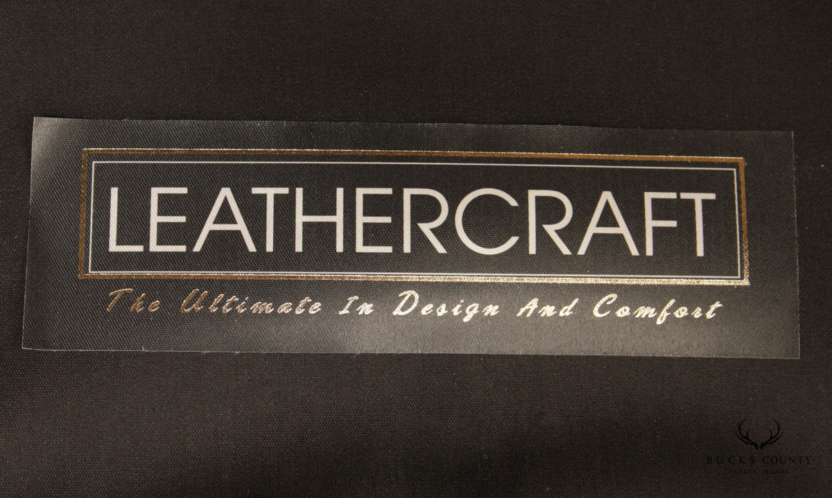 Leathercraft Tufted Leather Executive Office Armchair (C)