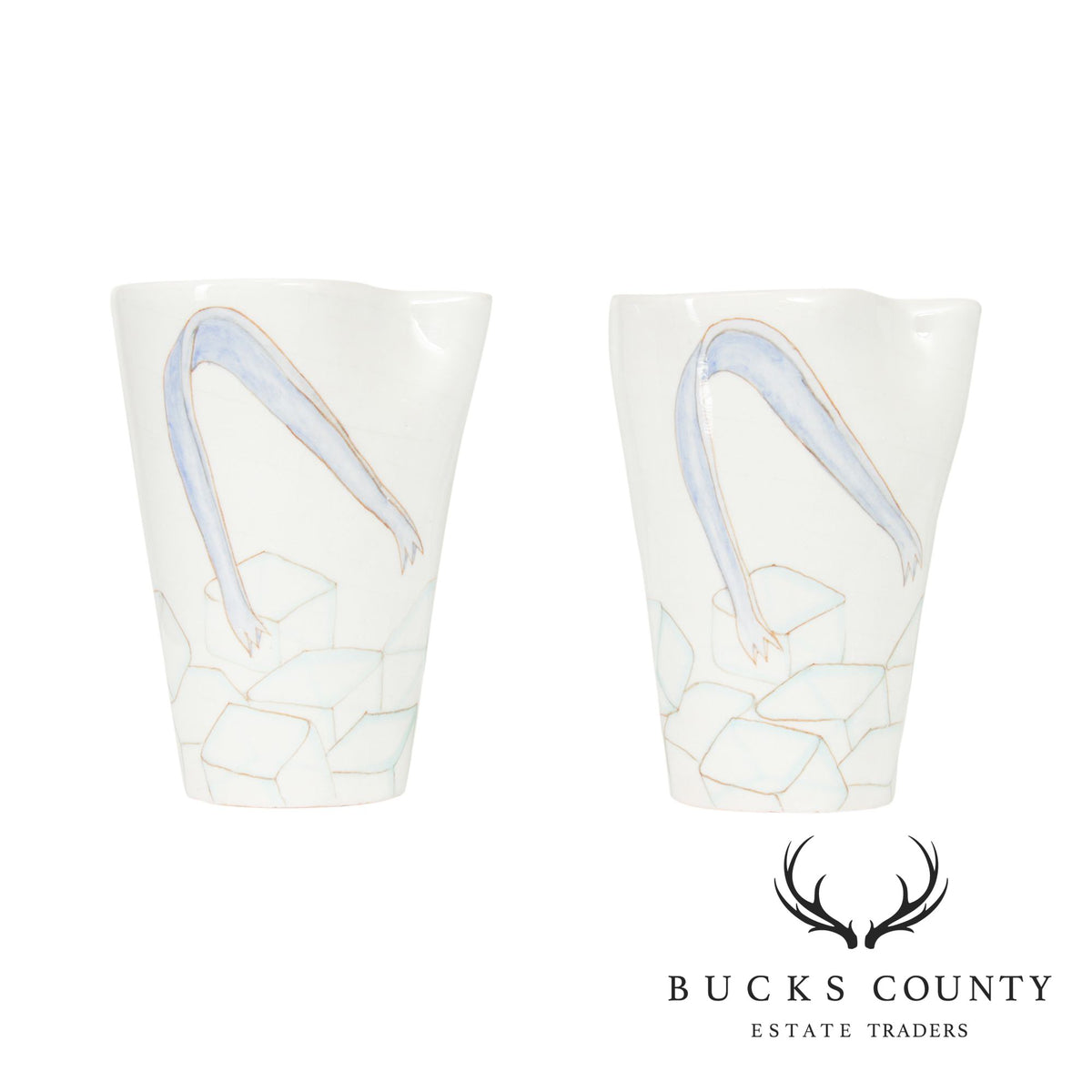 Ernestine Salerno Italian Ceramic Cups