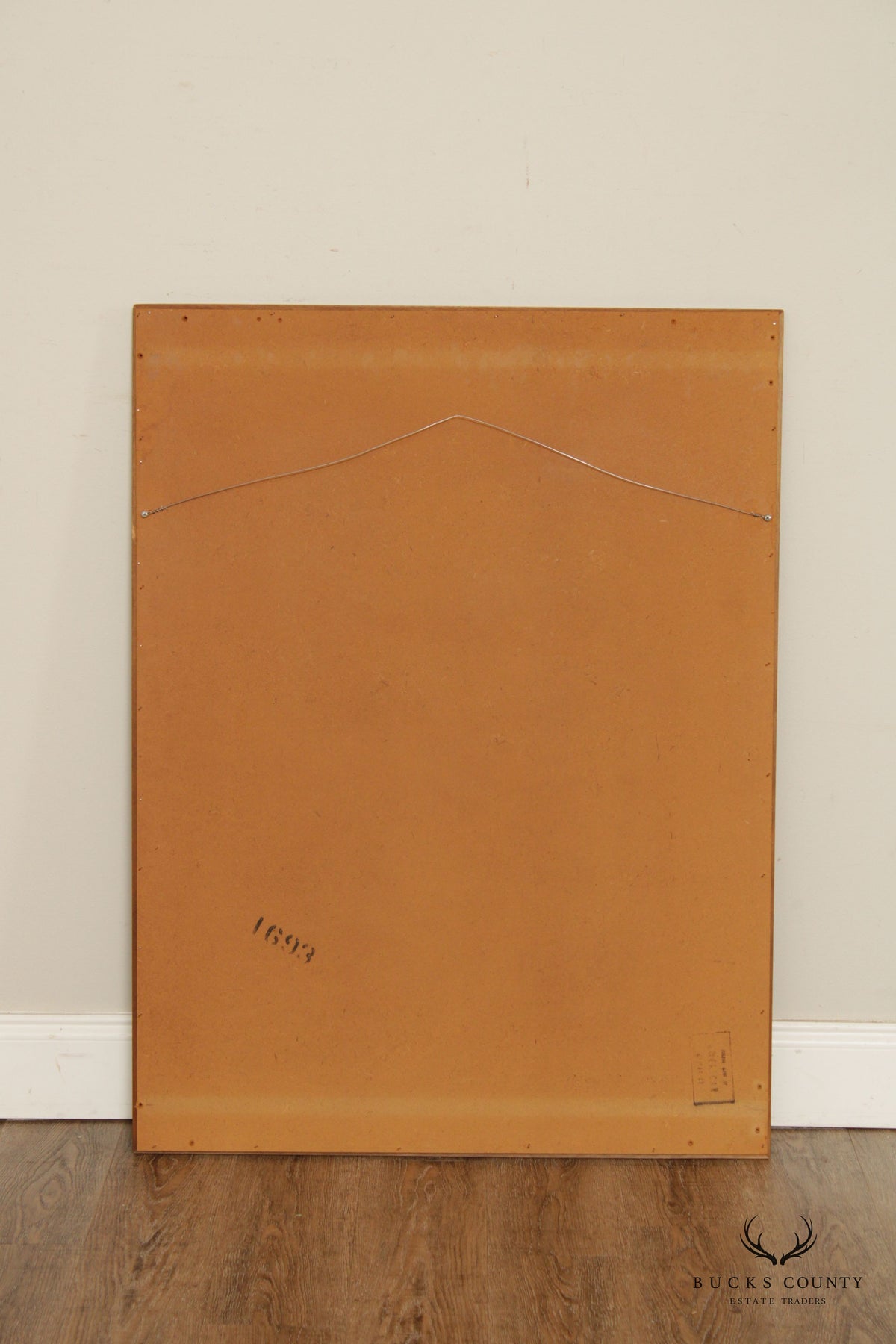 Mid Century Modern Walnut Frame Mirror