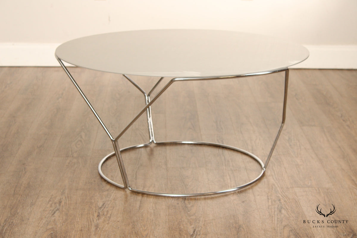 Keilhauer Modern Style Aluminum and Steel 'Cahoots' Coffee Table