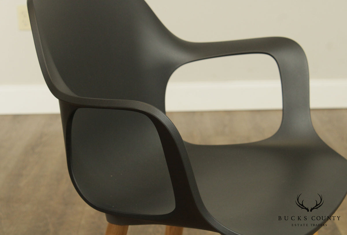 Jasper Morrison For Vitra Modern Design Pair Hal Armchairs