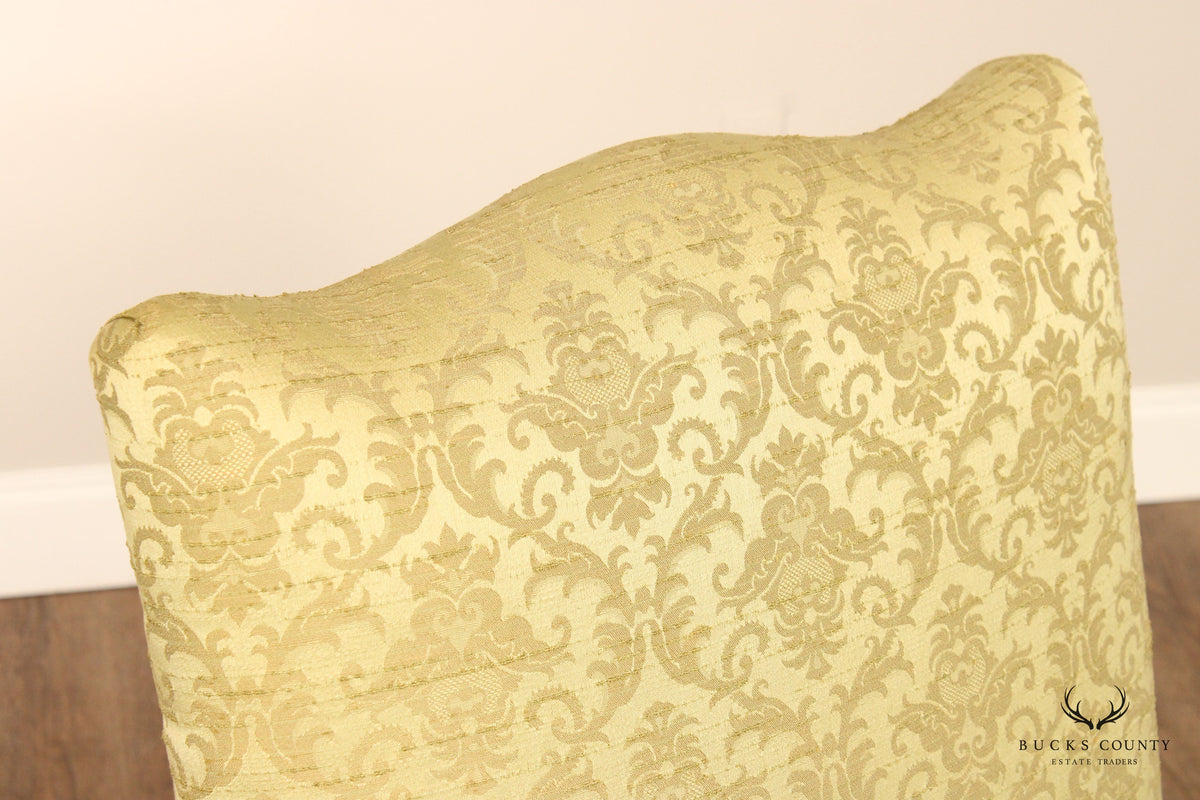Chippendale Style Mahogany Lolling Armchair