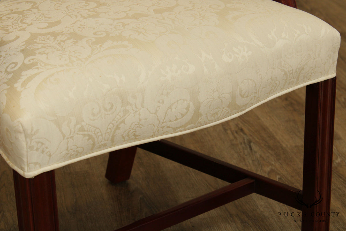 Kindel Mahogany Chippendale Style Armchair