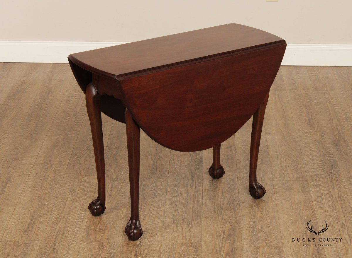 Kittinger Colonial Williamsburg Mahogany Drop-Leaf Table