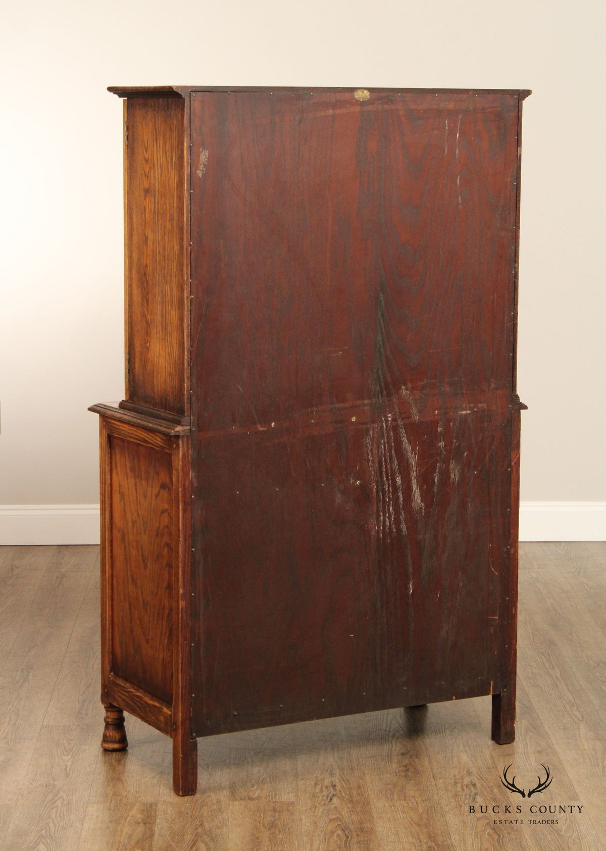 Jamestown Lounge Co. Feudal Oak Storage Cupboard Hutch