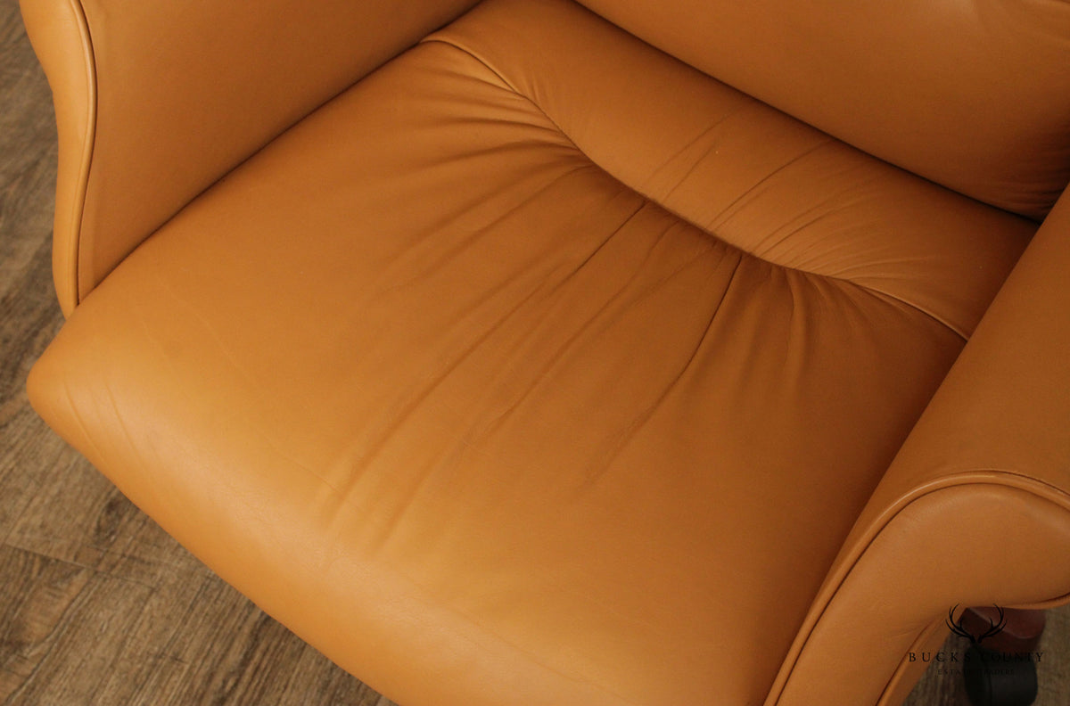 Leathercraft Tufted Leather Executive Office Armchair (D)