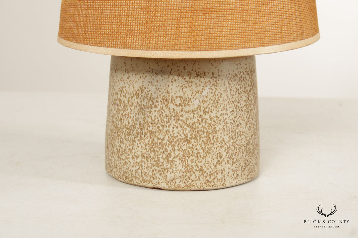 Jane and Gordon Martz Mid Century Modern Glazed Stoneware Table Lamp