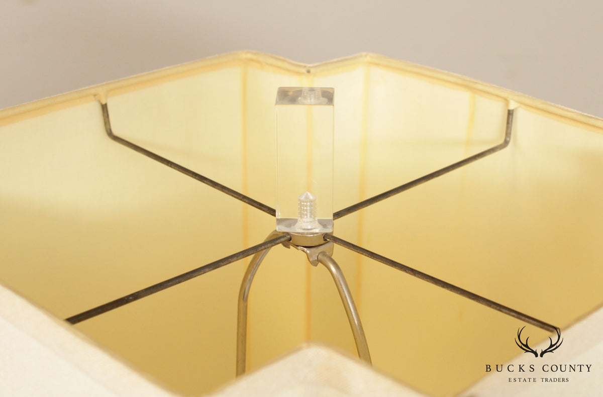 Clearlite by Bauer Vintage Acrylic Table Lamp