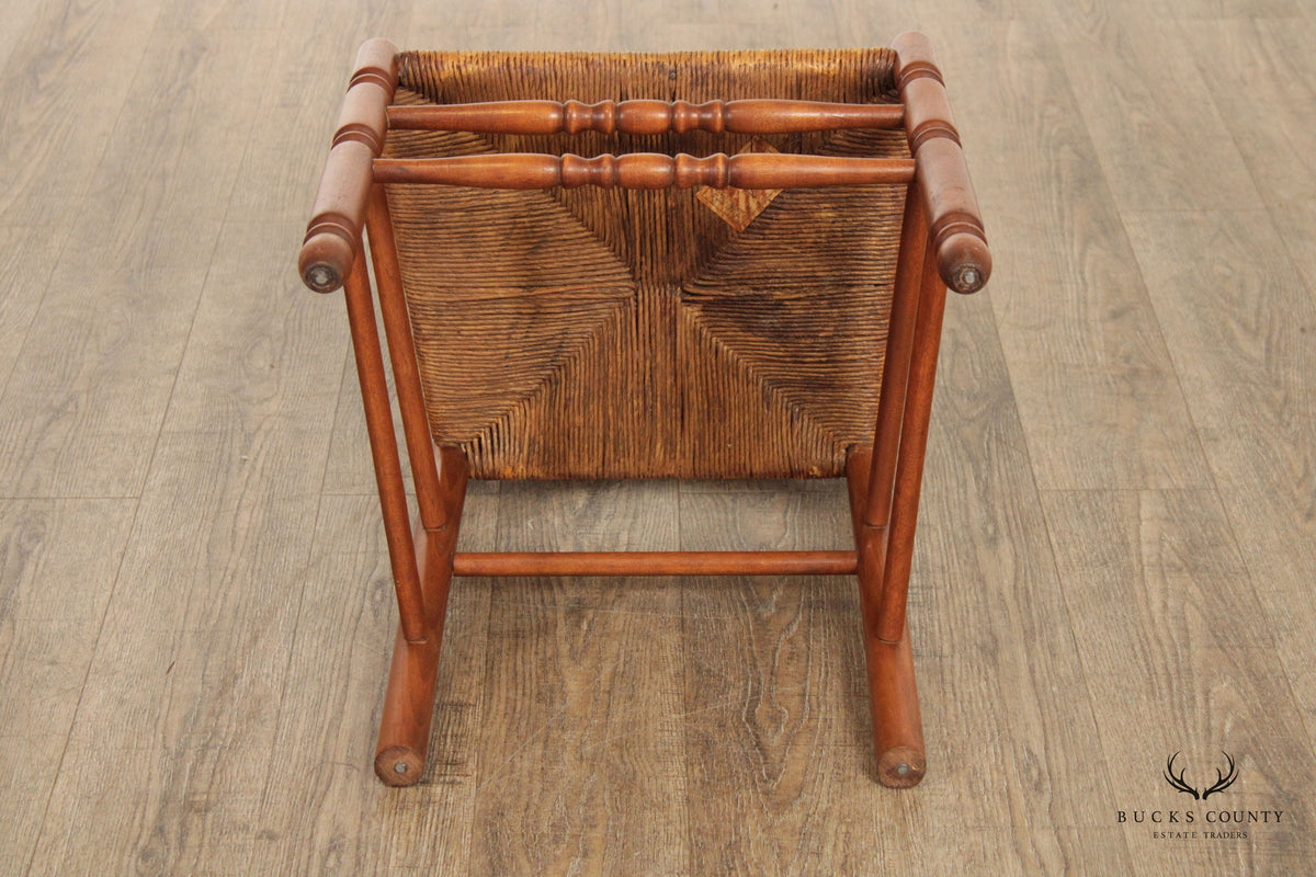 Tell City Vintage Rush Seat Ladderback Dining Chair