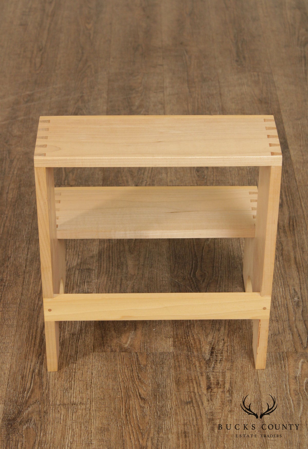 Hand Crafted Maple Dovetailed Bed Steps