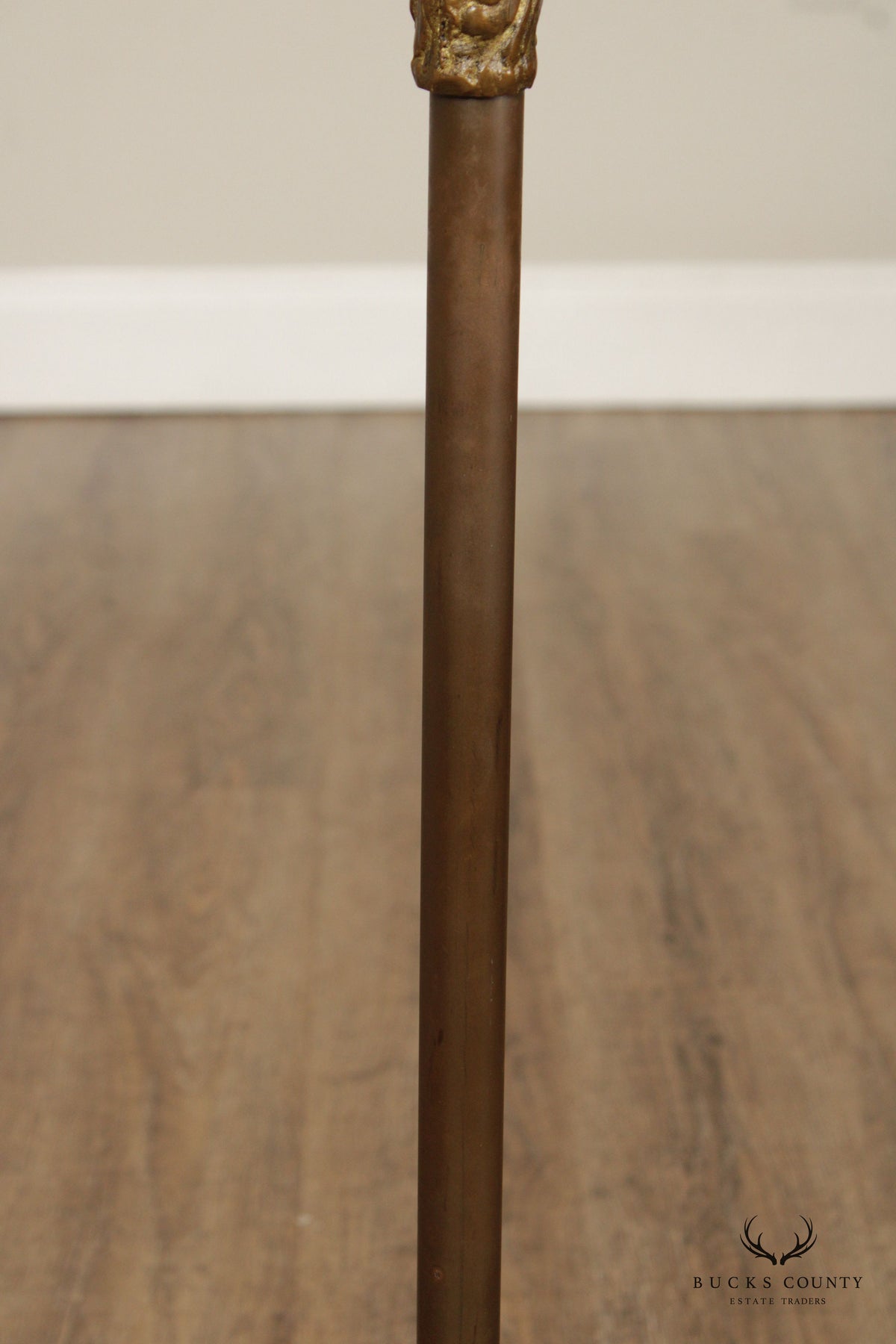 VINTAGE BRASS LYRE MUSIC STAND